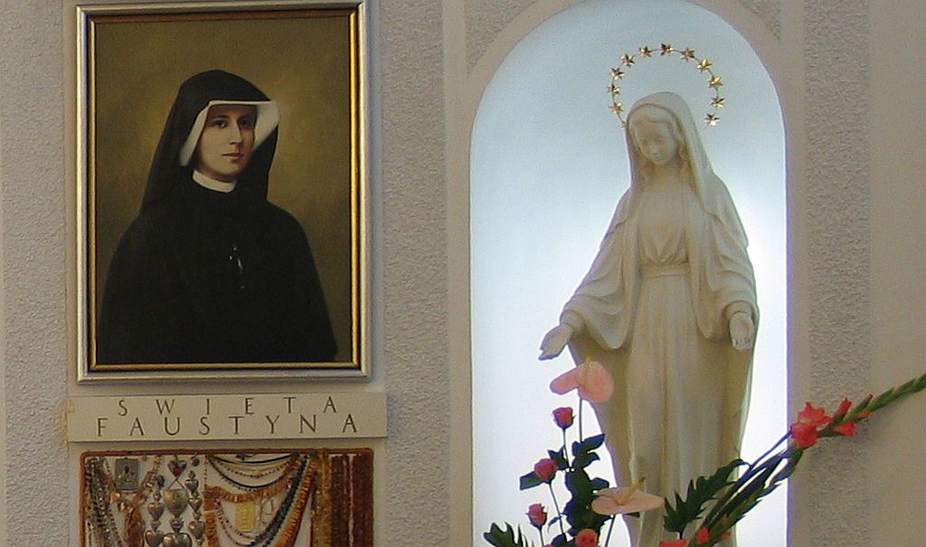 34+ Schwester faustina jesus bild , Maria im Leben und in den Visionen der hl. Faustina Barmherzigkeit